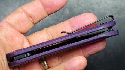 Kubey Royal KB321G Purple G10 Handle CPM S35VN Blade