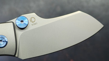 Kubey Monsterdog Titanium Handle M390 Blade