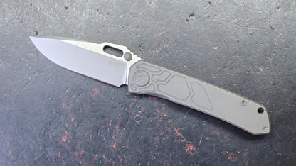 Kubey Blackout Titanium Handle M390 Blade