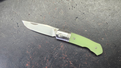 QSP Heron Folding Knife Glow-in-the-Dark G10 Handle Nitro-V