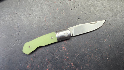QSP Heron Folding Knife Glow-in-the-Dark G10 Handle Nitro-V