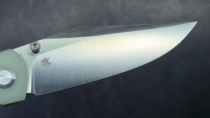 Monterey Bay Knives Old Guard Jade G10 Handle 14C28N Blade