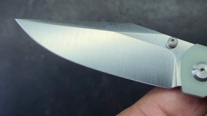 Monterey Bay Knives Old Guard Jade G10 Handle 14C28N Blade