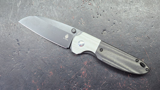 Kizer Deviant Micarta/G10 Handle M390 Blade
