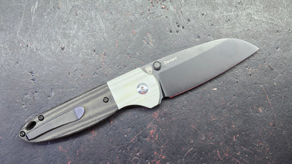 Kizer Deviant Micarta/G10 Handle M390 Blade