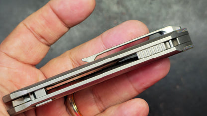 Remette RT-Orca Titanium/Carbon Fiber Handle M390 Blade