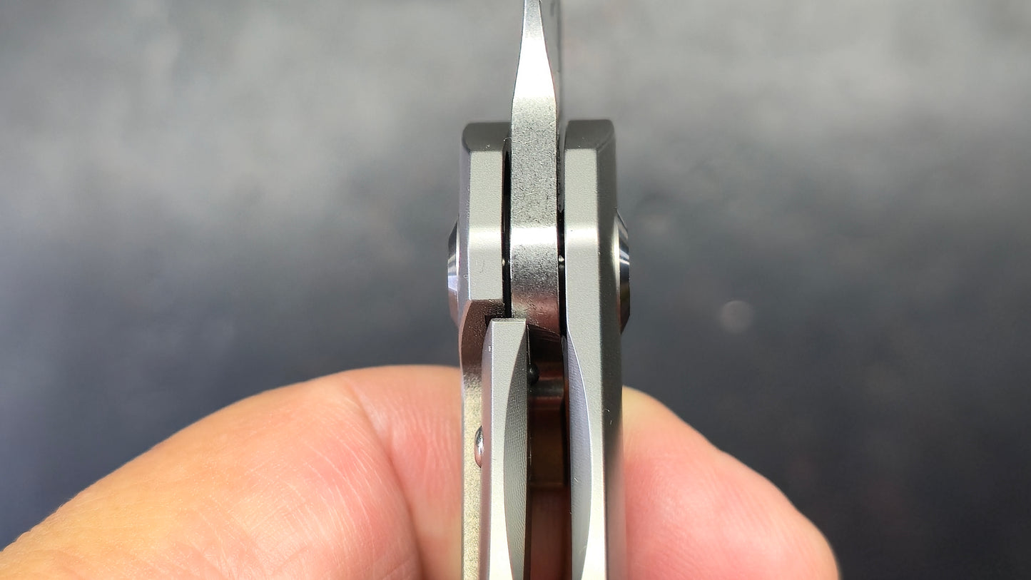 Kansept Strip Micarta/Titanium Handle Magnacut Blade