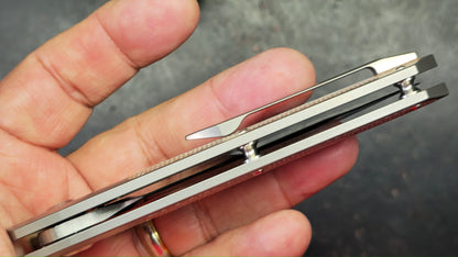 Kansept Strip Micarta/Titanium Handle Magnacut Blade