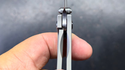 Kansept Contra Gray Titanium Handle CPM S90V Blade