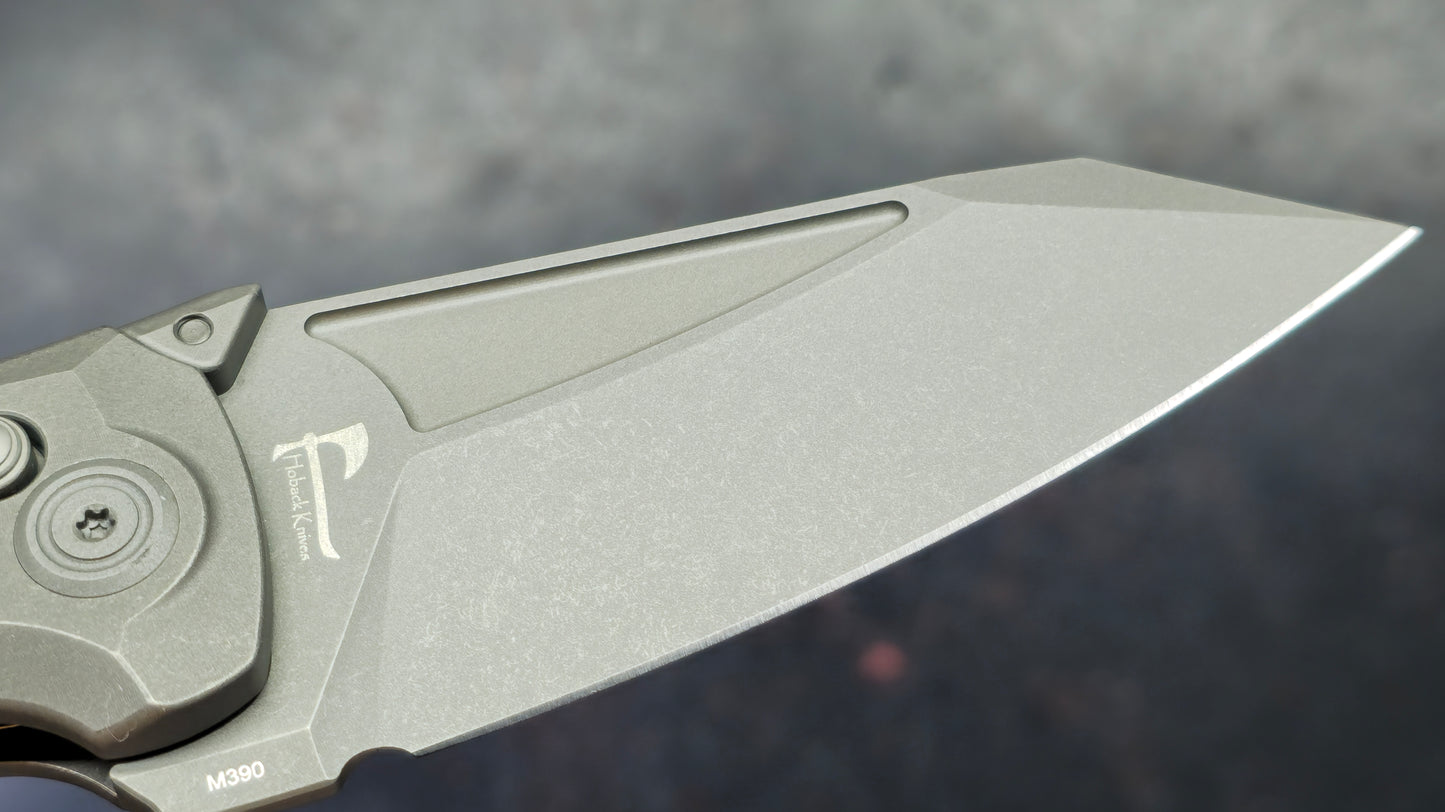 KB Sumo Crossbar Lock DarkWash Titanium Handle M390 Blade