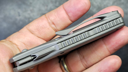 KB Sumo Crossbar Lock DarkWash Titanium Handle M390 Blade