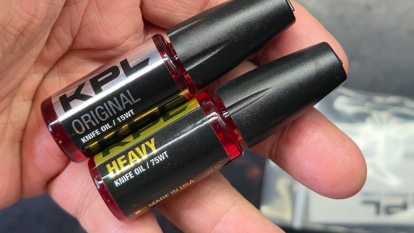 KPL Knife Double Pack Combo Knife Pivot Lube Original/Heavy