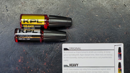 KPL Knife Double Pack Combo Knife Pivot Lube Original/Heavy