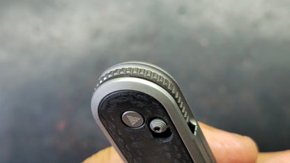 SRM Twin SRM251MB-GB Carbon Fiber Handle N690 Blade