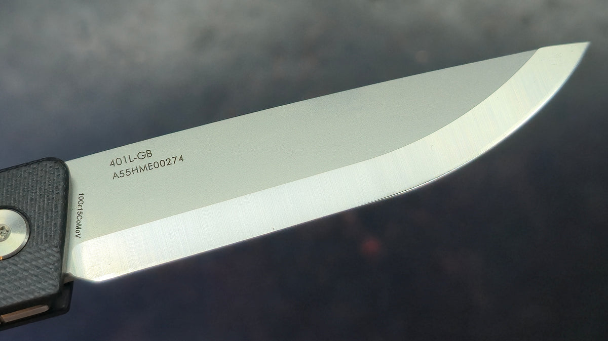 SRM Gent SRM401LGB Black G10 Handle 10Cr15CoMoV (SCANDI) Blade