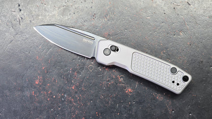 SRM Scout 7229-AK Aluminum Handle 14C28N Blade
