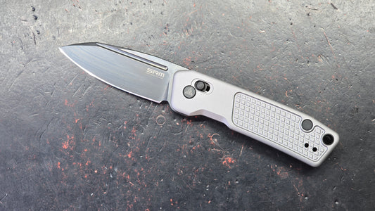 SRM Scout 7229-AK Aluminum Handle 14C28N Blade