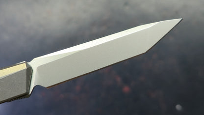 Remette Eligo Liner Lock Gray Titanium Handle M390 Blade
