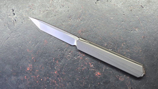 Remette Eligo SLIPJOINT Gray Titanium Handle M390 Blade