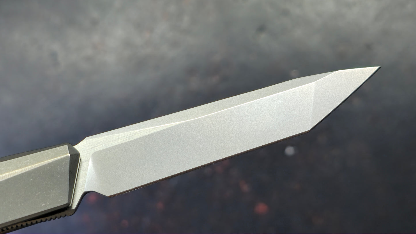 Remette Eligo SLIPJOINT Gray Titanium Handle M390 Blade