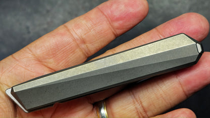 Remette Eligo SLIPJOINT Gray Titanium Handle M390 Blade