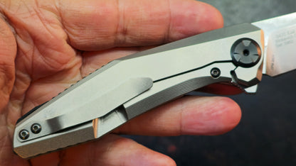 Zero Tolerance ZT0470 Sinkevich Titanium/Carbon Fiber Handle CPM 20CV Blade