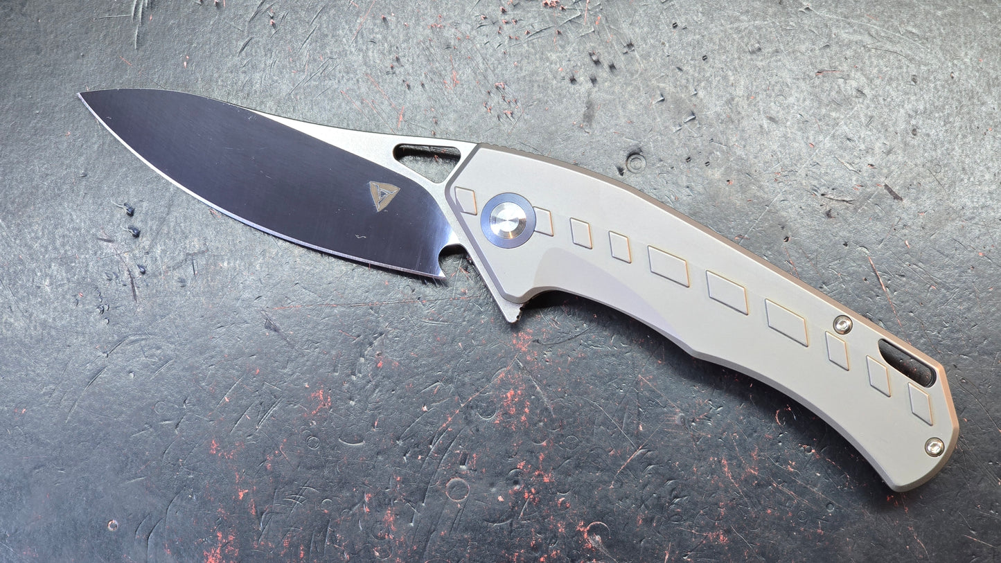 Tuya Knife Chicane Titanium Handle S35VN Blade