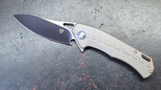 Tuya Knife Chicane Titanium Handle S35VN Blade