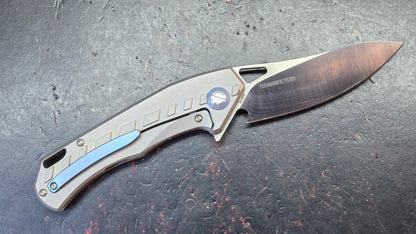 Tuya Knife Chicane Titanium Handle S35VN Blade