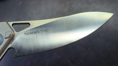 Tuya Knife Chicane Titanium Handle S35VN Blade