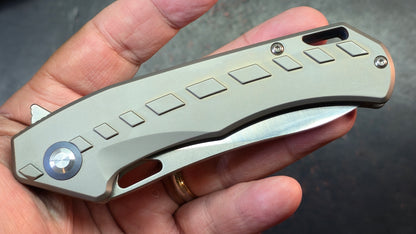Tuya Knife Chicane Titanium Handle S35VN Blade