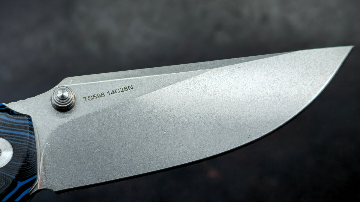 TWOSUN TS598 (FOLDED INTEGRAL) Gimascus Handle 14C28N Blade