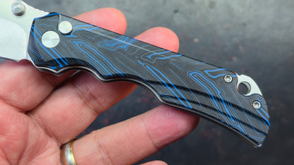 TWOSUN TS598 (FOLDED INTEGRAL) Gimascus Handle 14C28N Blade