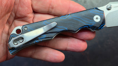 TWOSUN TS598 (FOLDED INTEGRAL) Gimascus Handle 14C28N Blade