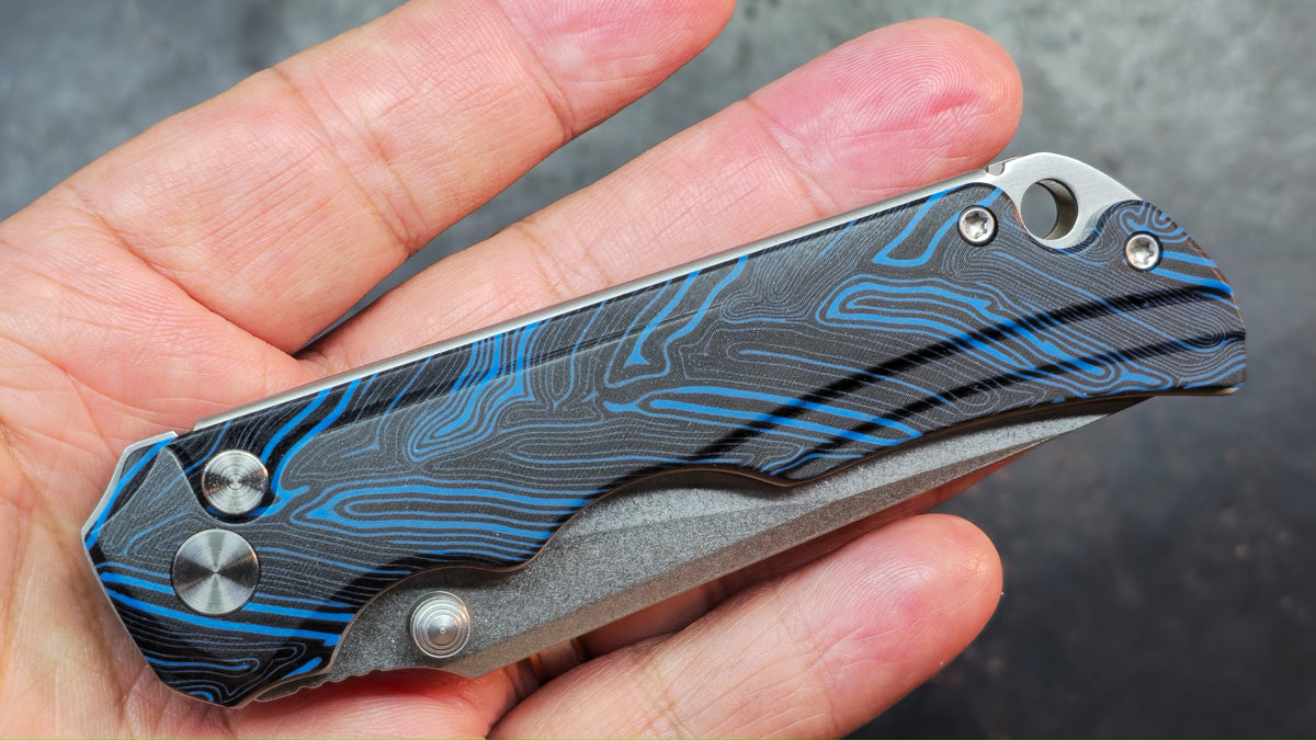 TWOSUN TS598 (FOLDED INTEGRAL) Gimascus Handle 14C28N Blade