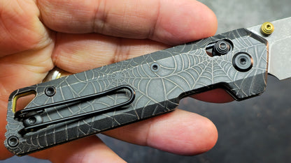 Vosteed Parallel (SPIDER WEB) Titanium Handle CPM S35VN Blade