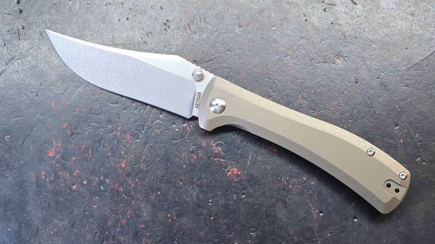 Artisan Cutlery Santee Titanium Handle S35VN Blade