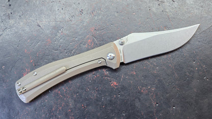 Artisan Cutlery Santee Titanium Handle S35VN Blade