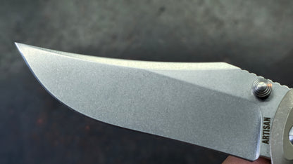 Artisan Cutlery Santee Titanium Handle S35VN Blade