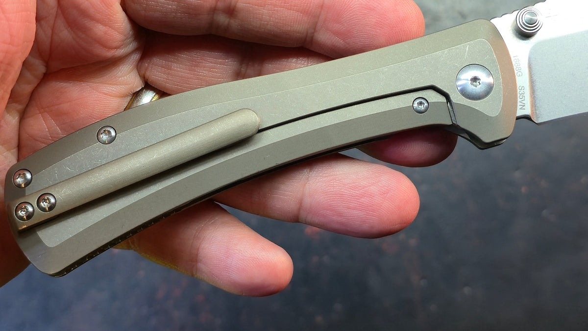 Artisan Cutlery Santee Titanium Handle S35VN Blade