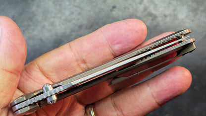 Artisan Cutlery Santee Titanium Handle S35VN Blade