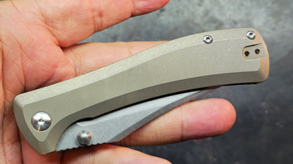 Artisan Cutlery Santee Titanium Handle S35VN Blade