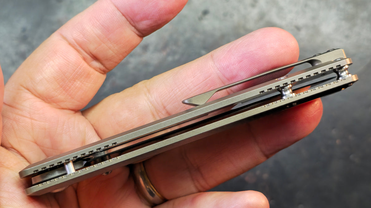 Artisan Cutlery Santee Titanium Handle S35VN Blade
