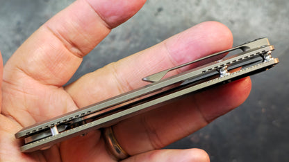 Artisan Cutlery Santee Titanium Handle S35VN Blade