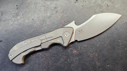 TWOSUN TS594 (MODIFIED) Titanium Handle K110 Blade
