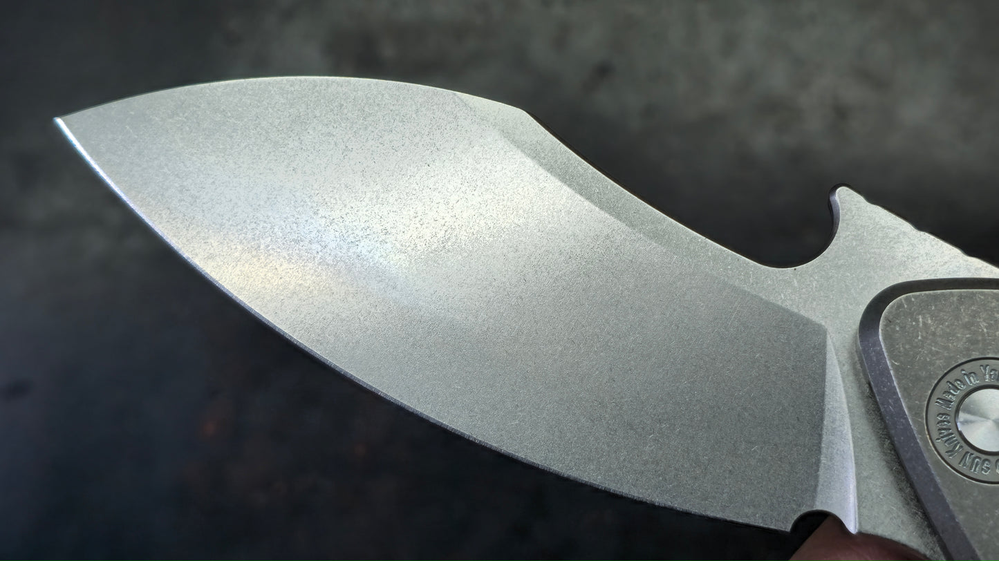 TWOSUN TS594 (MODIFIED) Titanium Handle K110 Blade