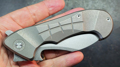 TWOSUN TS594 (MODIFIED) Titanium Handle K110 Blade