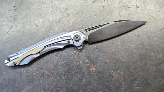 BESTECH WIBRA Titanium Handle M390 Blade