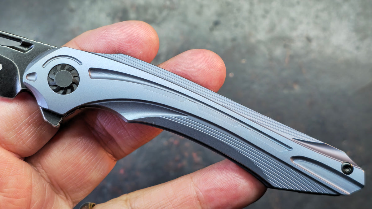 BESTECH WIBRA Titanium Handle M390 Blade