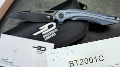 BESTECH WIBRA Titanium Handle M390 Blade